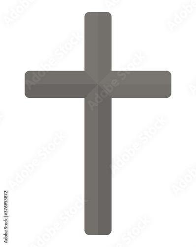 Christian and catholic cross symbol vector design