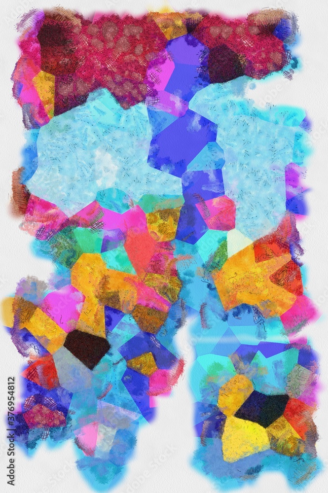 Illustration style background image, abstract pattern, various vibrant colors, oil painting pattern Illustration style background image, abstract pattern, various vibrant colors, oil painting pattern