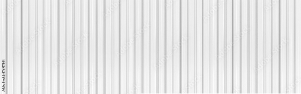 Panorama of White Corrugated metal background and texture surface or galvanize steel Panorama of White Corrugated metal background and texture surface or galvanize steel