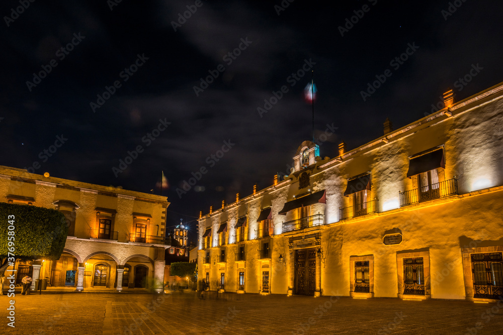 Downtown of Queretaro city, México