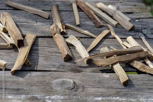 Wooden background. Pattern background.