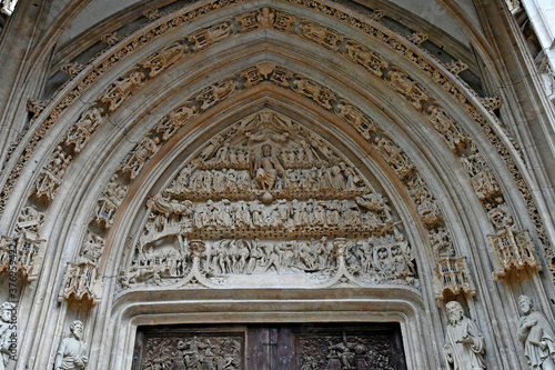 Rouen; France - september 21 2019 : Saint Maclou church photo