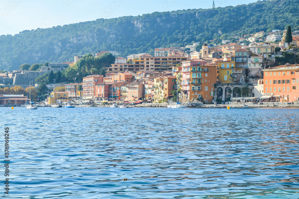 view of the city of Ville Franche Sur Mer