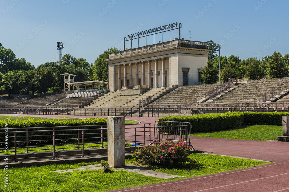 Arena Civica (or Arena Gianni Brera) - multi-purpose stadium in Milan, Italy, which was opened in 1807. One of the city’s main examples of neoclassical architecture.