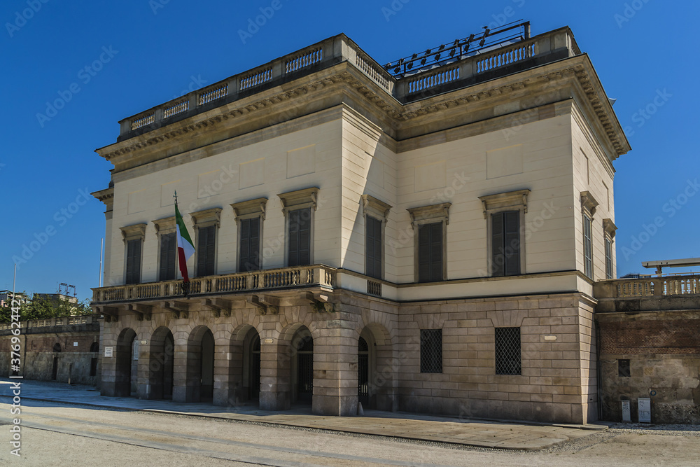 Arena Civica (or Arena Gianni Brera) - multi-purpose stadium in Milan, Italy, which was opened in 1807. One of the city’s main examples of neoclassical architecture.