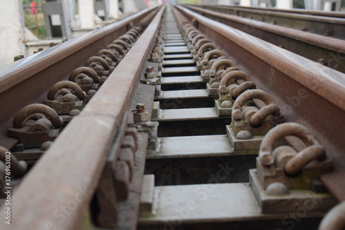 Beautiful steel made  railway Bridge 