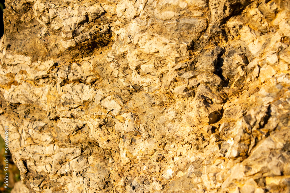 Empty clay soil wall,close up of background Empty clay soil wall,close up of background