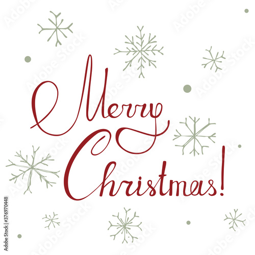 Xmas card  merry christmas illustration  christmas lettering  holiday wallpaper  festive design