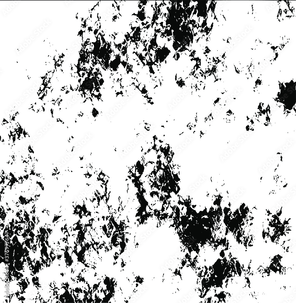 Obraz premium Rough black and white texture vector. Distressed overlay texture. Grunge background. Abstract textured effect. Vector Illustration. Black isolated on white background. EPS10
