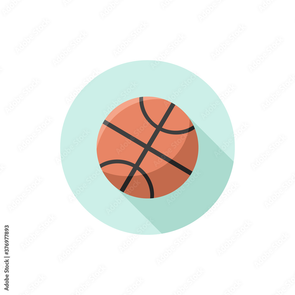 Flat design Basketball