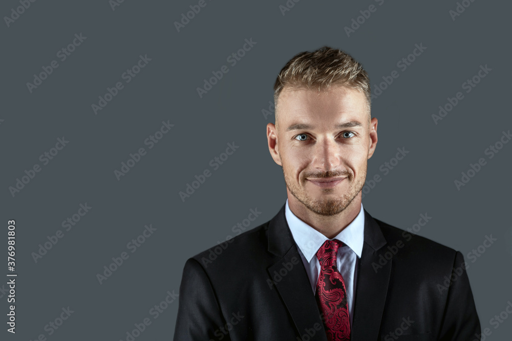 man in black studio portrait suit man in black studio portrait suit