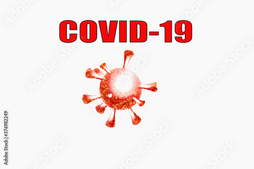 Fotografie New insidious virus covid-19 pandemic 2020