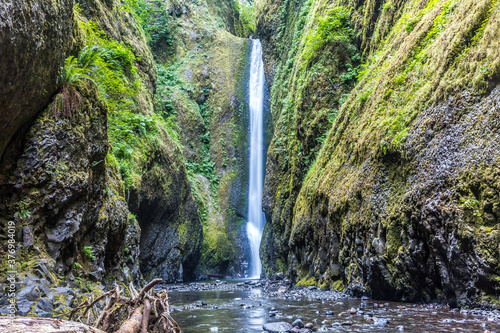 Slot Canyon Waterfall