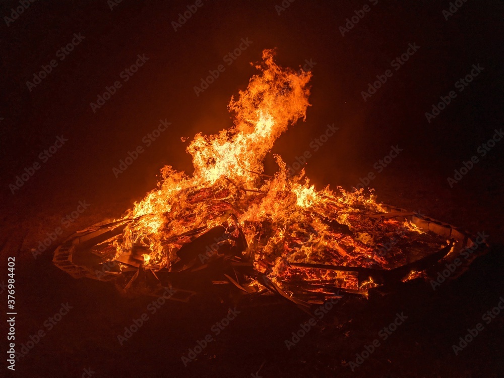 fire in the night fire in the night