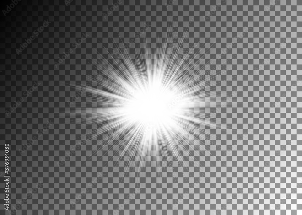 Sun shine on the transparent background for your design. Sun shine on the transparent background for your design.