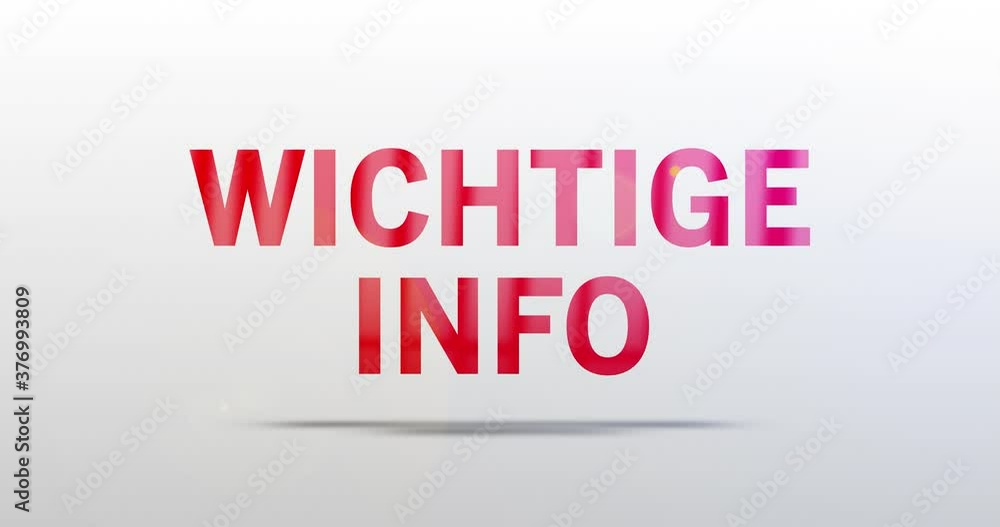 Wichtige Info. Partikel Logo. Text Animation. Rotes Wort auf grauem Hintergrund. Hochwertiges Intro Wichtige Info. Partikel Logo. Text Animation. Rotes Wort auf grauem Hintergrund. Hochwertiges Intro