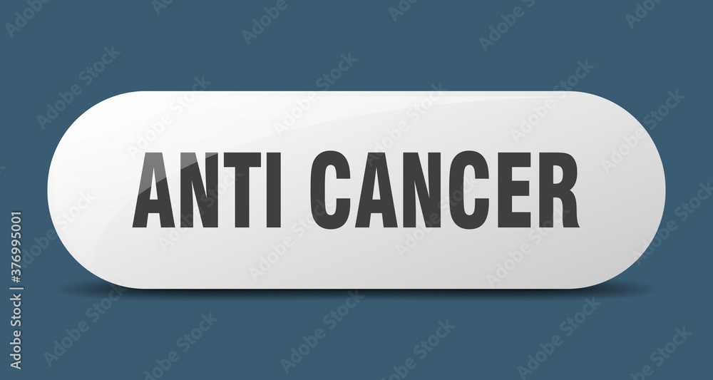 anti cancer button. sticker. banner. rounded glass sign anti cancer button. sticker. banner. rounded glass sign