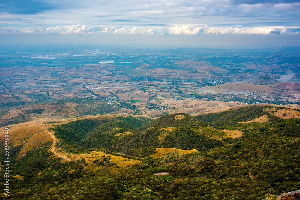 Fototapeta premium Mexico landscape of mountains