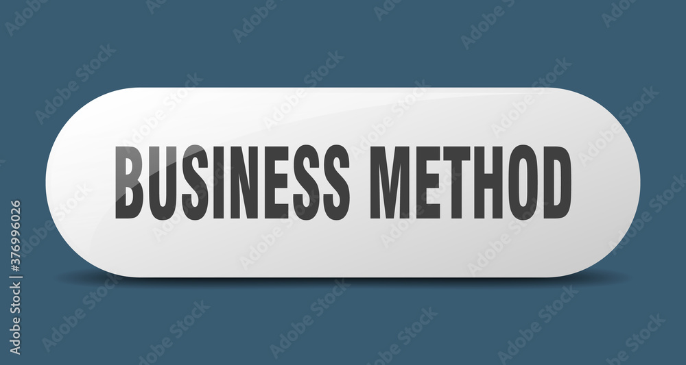 business method button. sticker. banner. rounded glass sign business method button. sticker. banner. rounded glass sign