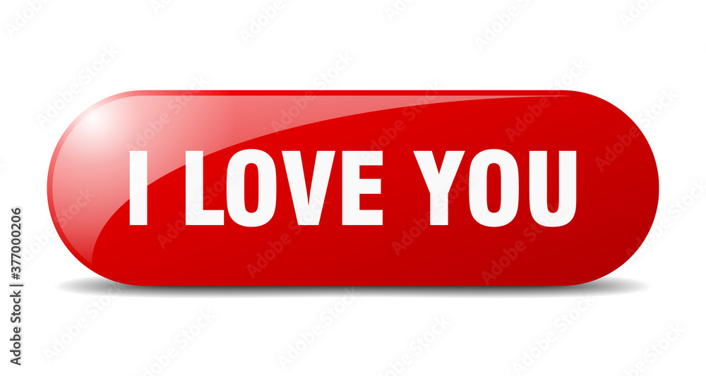 i love you button. sticker. banner. rounded glass sign i love you button. sticker. banner. rounded glass sign