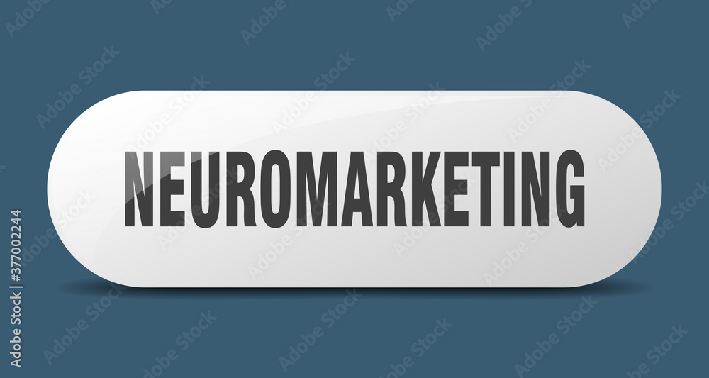 neuromarketing button. sticker. banner. rounded glass sign neuromarketing button. sticker. banner. rounded glass sign