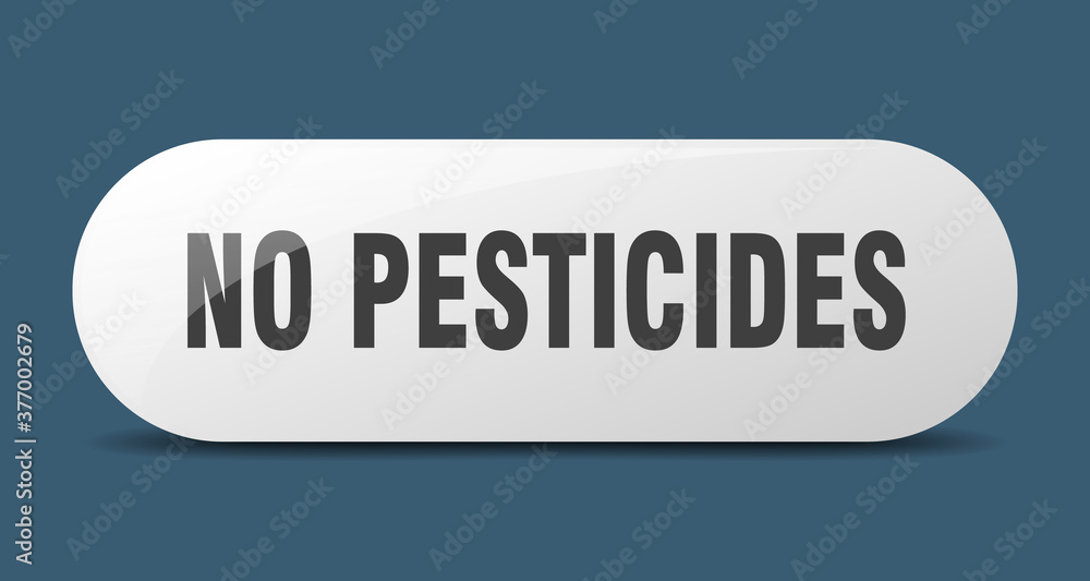 no pesticides button. sticker. banner. rounded glass sign no pesticides button. sticker. banner. rounded glass sign