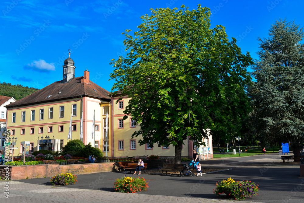 Obraz premium Kurstadt Bad Orb - Hessen 