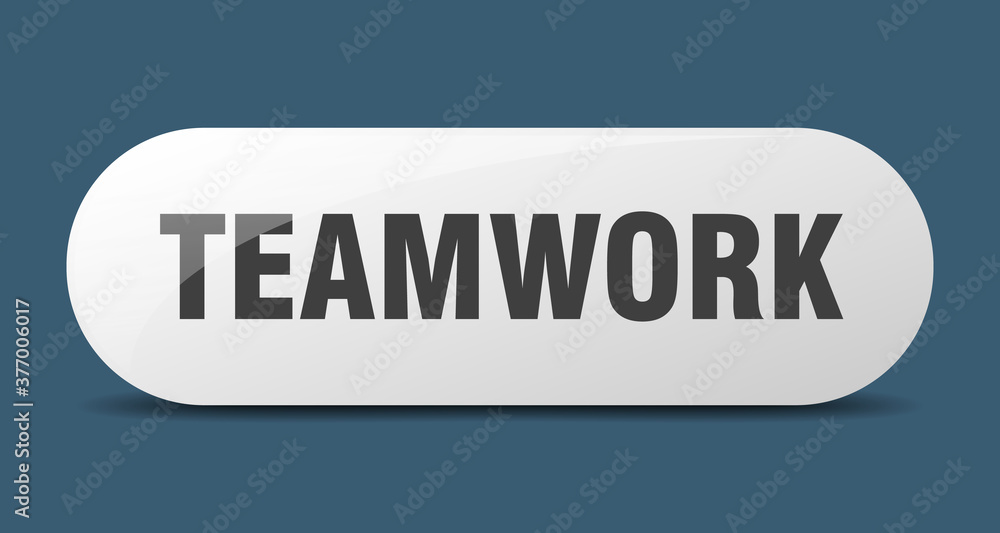 teamwork button. sticker. banner. rounded glass sign teamwork button. sticker. banner. rounded glass sign