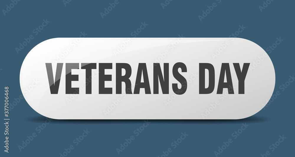 veterans day button. sticker. banner. rounded glass sign veterans day button. sticker. banner. rounded glass sign
