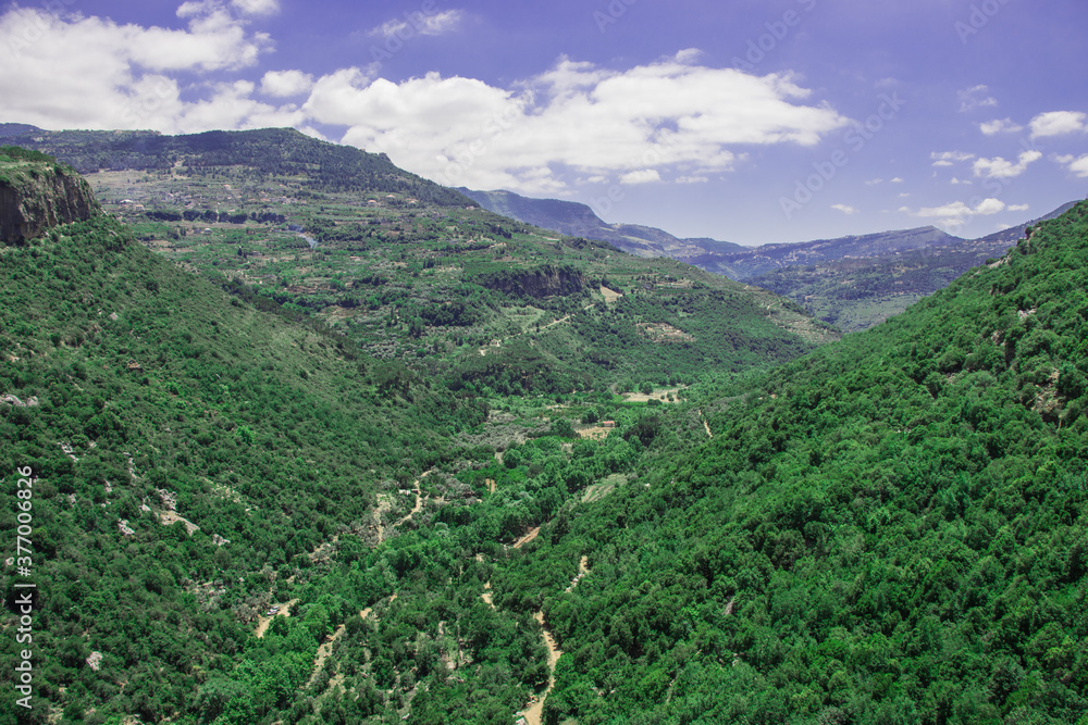 landscape in Lebanon
