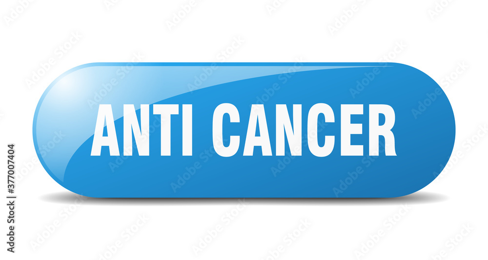 anti cancer button. sticker. banner. rounded glass sign anti cancer button. sticker. banner. rounded glass sign