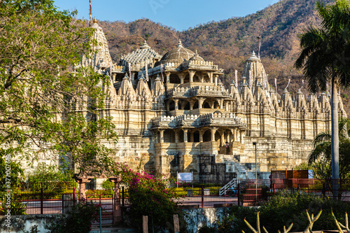 Ranakpur Jain Temple on Rajasthan province in India