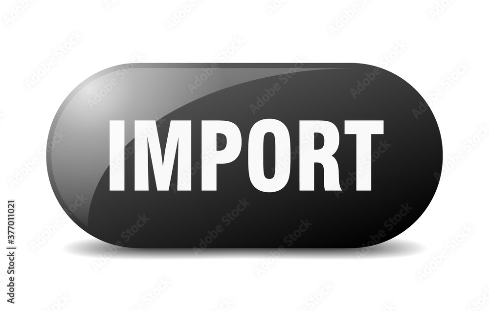 import button. sticker. banner. rounded glass sign import button. sticker. banner. rounded glass sign
