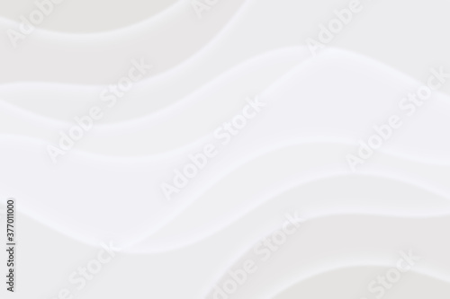 Foto Wavy paper cut background