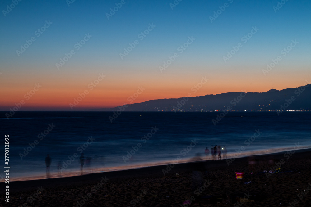 Santa Monica Beach sunset