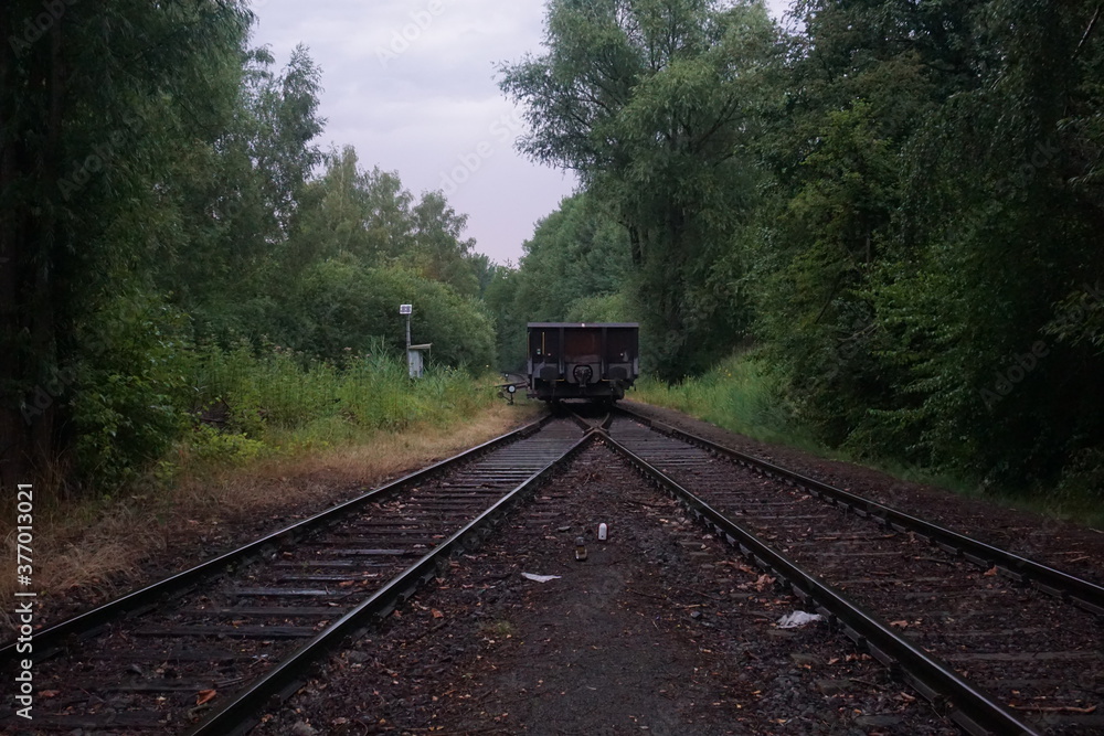 Fototapeta premium Train on railway