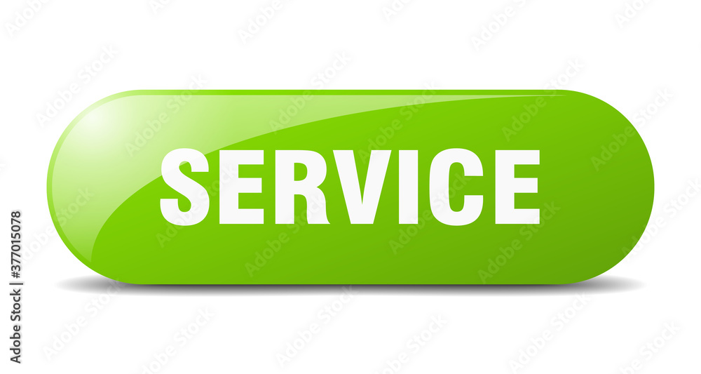 service button. sticker. banner. rounded glass sign service button. sticker. banner. rounded glass sign