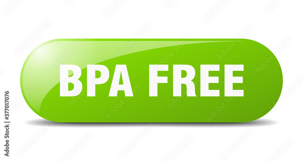 bpa free button. sticker. banner. rounded glass sign bpa free button. sticker. banner. rounded glass sign