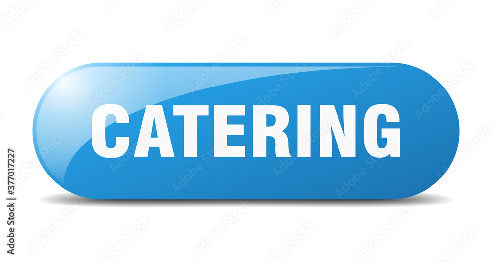 catering button. sticker. banner. rounded glass sign catering button. sticker. banner. rounded glass sign