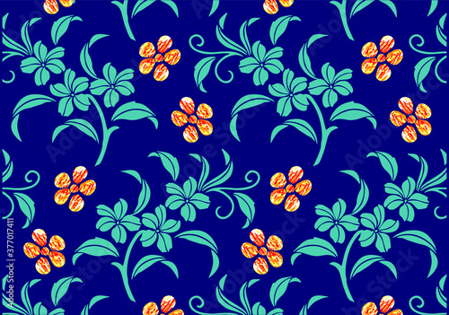 Batik Indonesian: is a technique of wax-resist dyeing applied to whole cloth, or cloth made using this technique originated from Indonesia.