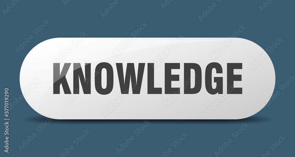 knowledge button. sticker. banner. rounded glass sign knowledge button. sticker. banner. rounded glass sign