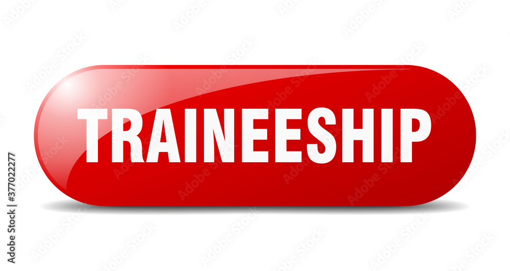 traineeship button. sticker. banner. rounded glass sign traineeship button. sticker. banner. rounded glass sign