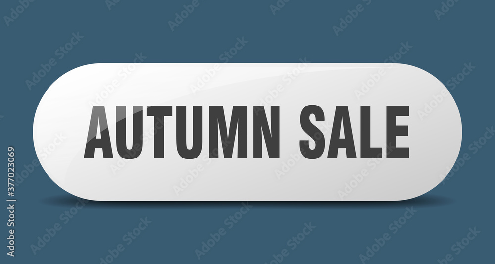 autumn sale button. sticker. banner. rounded glass sign autumn sale button. sticker. banner. rounded glass sign
