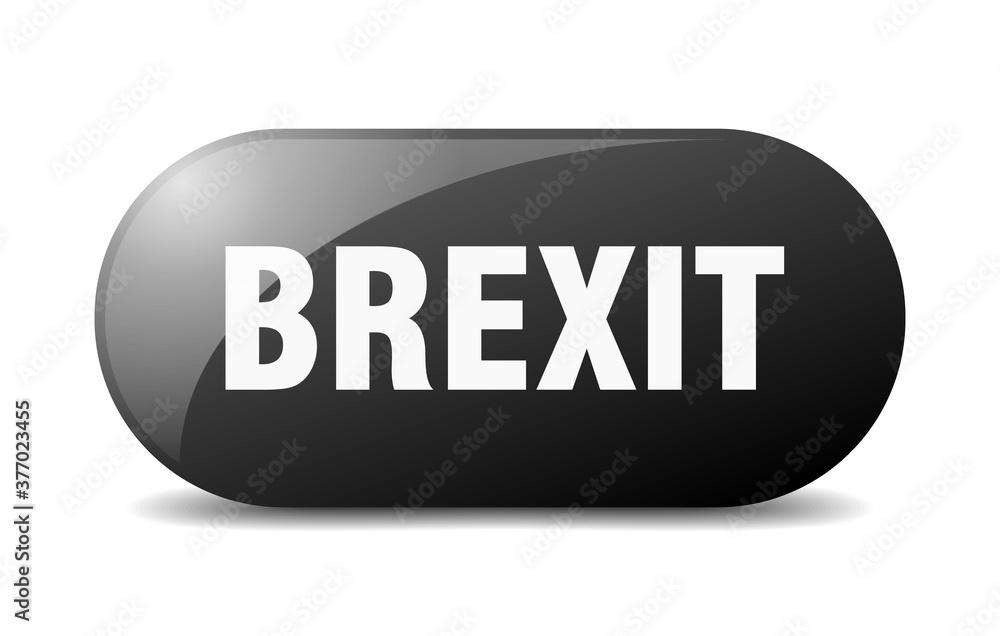 brexit button. sticker. banner. rounded glass sign brexit button. sticker. banner. rounded glass sign