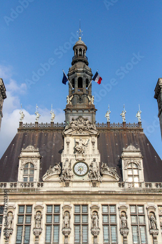 City Hall (Hotel de Ville), Paris, France