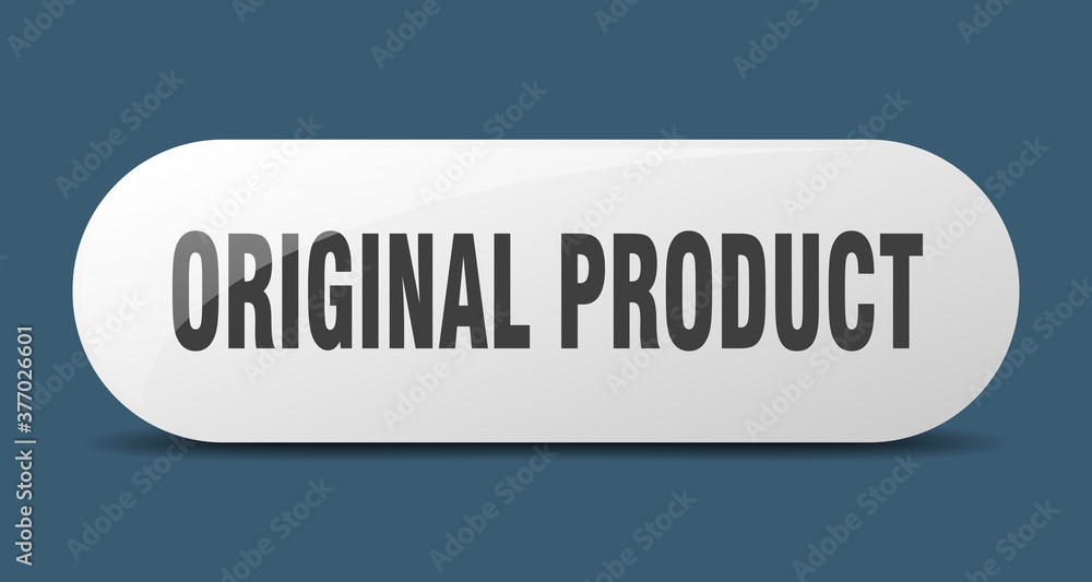 original product button. sticker. banner. rounded glass sign original product button. sticker. banner. rounded glass sign