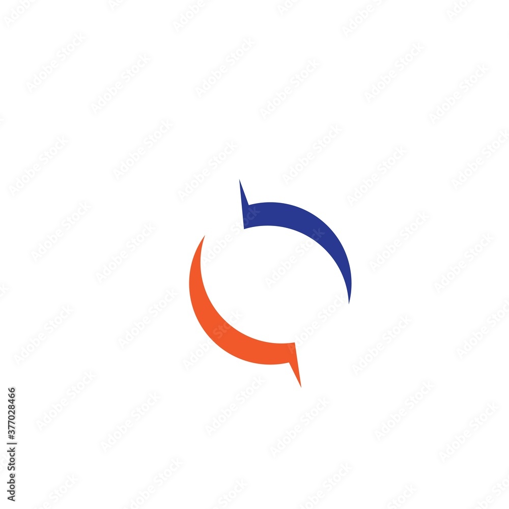 Obraz premium Circular logo