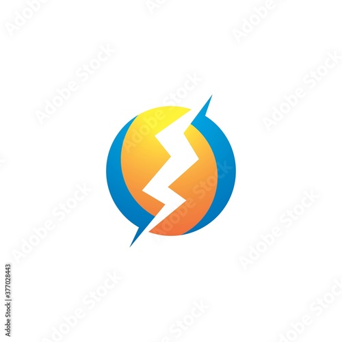 Lightning Logo Template Free Download Lightning Logo Template - GFXLoad
