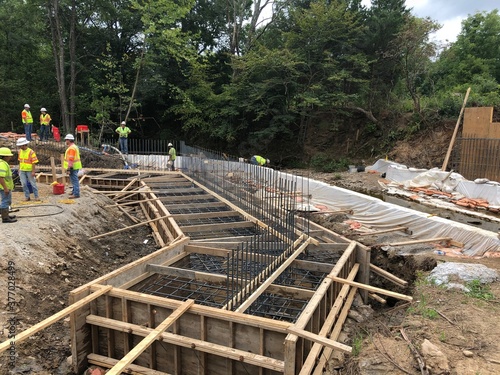 Foto Bridge Construction - Footer - Montgomery County, VA