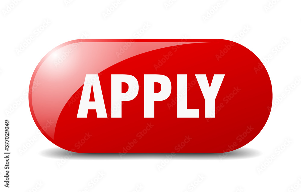 apply button. sticker. banner. rounded glass sign apply button. sticker. banner. rounded glass sign